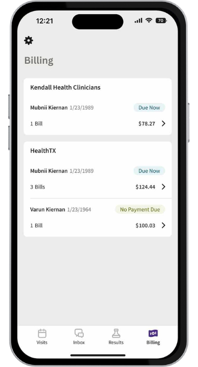 HMS Central - Billing